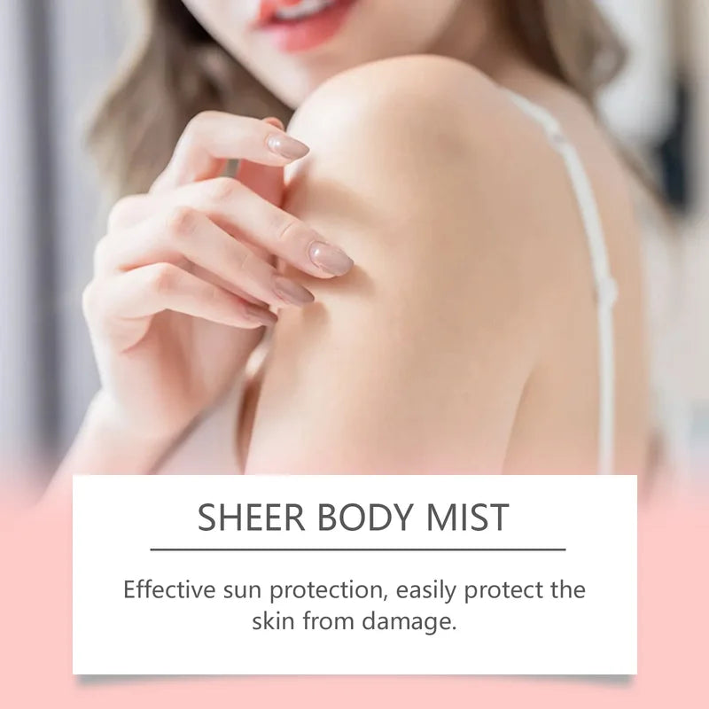 Waterproof SPF42 Sunscreen Spray with Anti-UV Protection and Moisturizing Formula