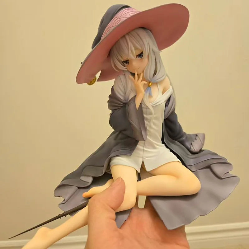Anime Elaina Action Figure PVC Doll Collectible Statue 19cm - Fan Gift