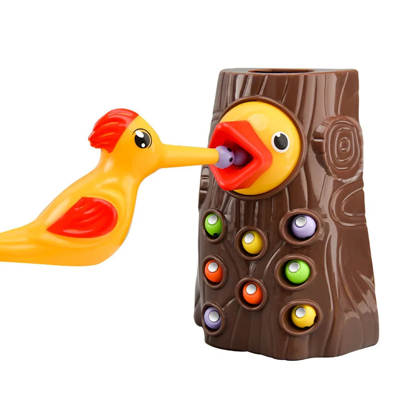 Magnetic Bug Catching Toy for Kids - Montessori Educational Fine Motor Skills Game