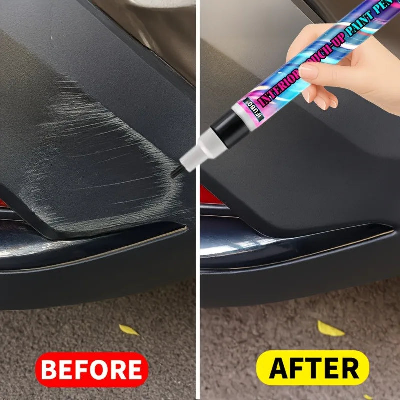Vehicle Plastic Repair Paint Pen for Scratches & Shine Restoration