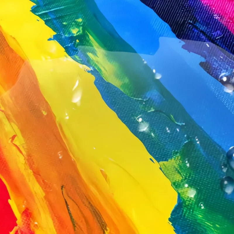 500ML Large Barrel-Style Duckbill Nozzle Acrylic Paint Wall Coating with Multiple Colors