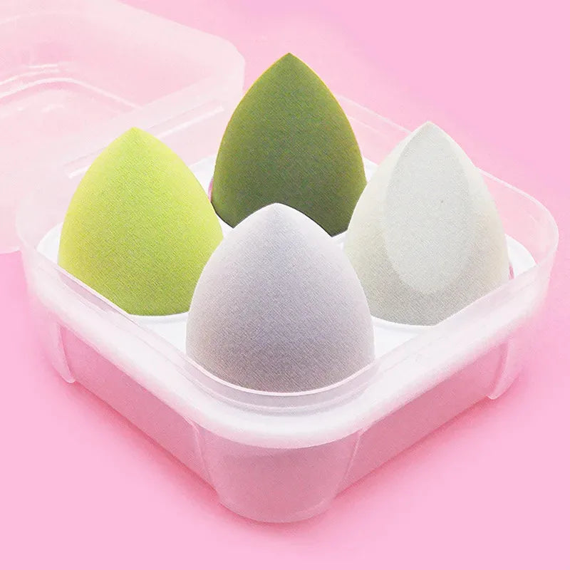 Makeup Sponge Set 4-16 Pieces Wet & Dry Foundation Blending Cosmetic Puff