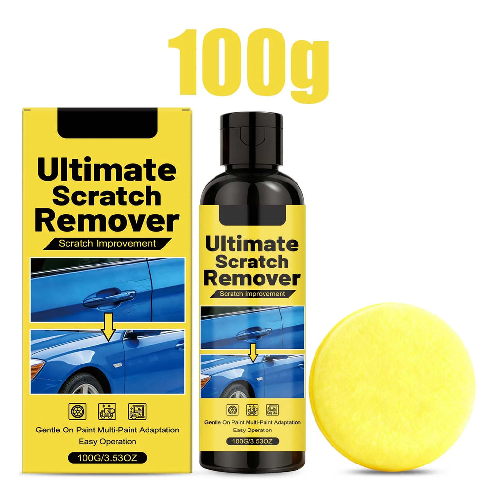 Car Scratch Remover Kit 100g Paint Swirl Polish Wax for Auto Detailing