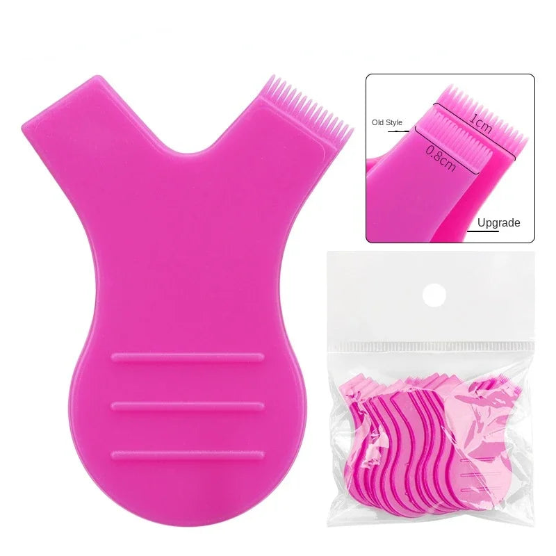 Reusable Eyelash Brush Set - 10pcs Y Shape Eyelash Extension & Curler Tools