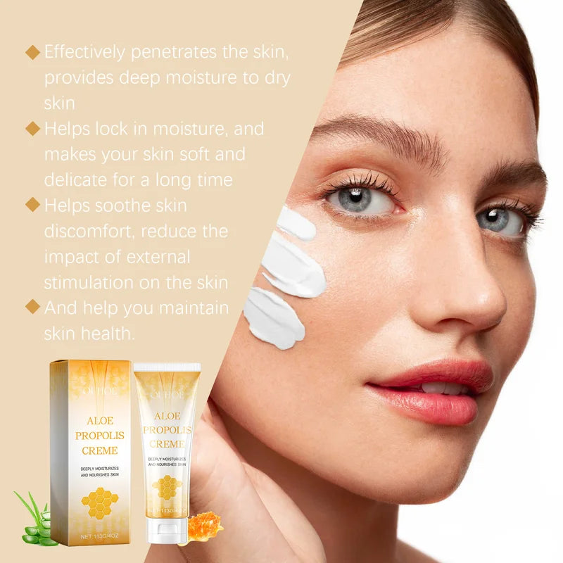 Aloe Propolis Moisturizing Face Cream for Anti-Aging & Brightening - 113g