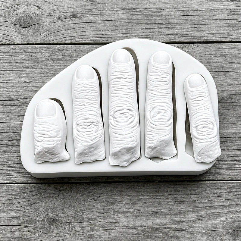 Halloween Silicone Finger Mold for Cake Decorating and Sugarcraft