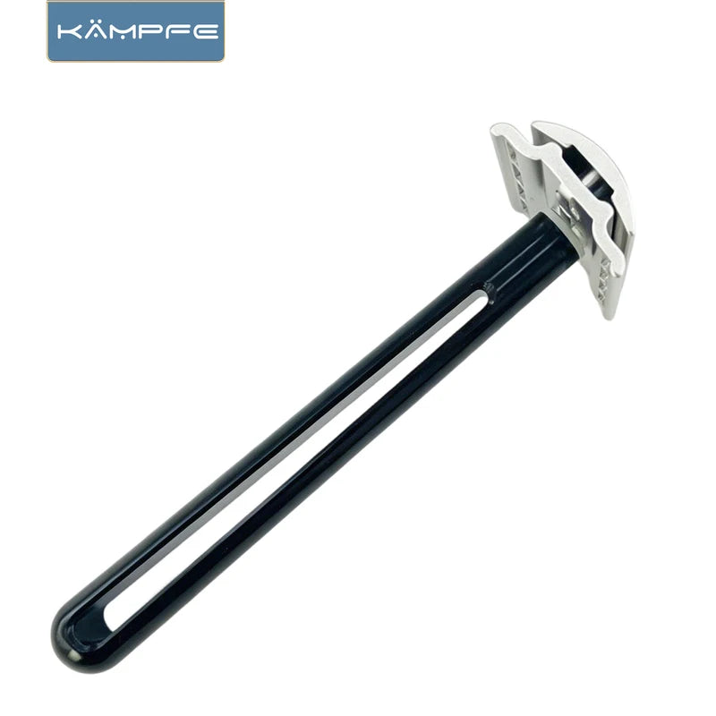 Men's Double Edge Safety Razor Aluminum Wet Shaving Razor - Lightweight & Durable