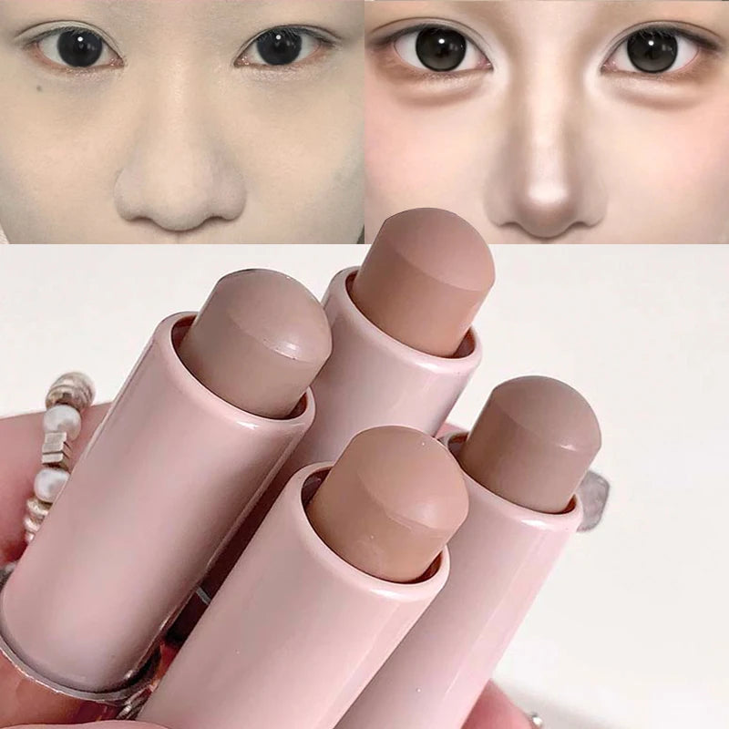 Moisturizing Silky Contour Stick for Natural Nose Shadow Makeup - Single Color