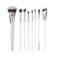 Multicolor Makeup Brush Set - 2/3/4/5/6/7 Piece Face & Eye Cosmetic Tools