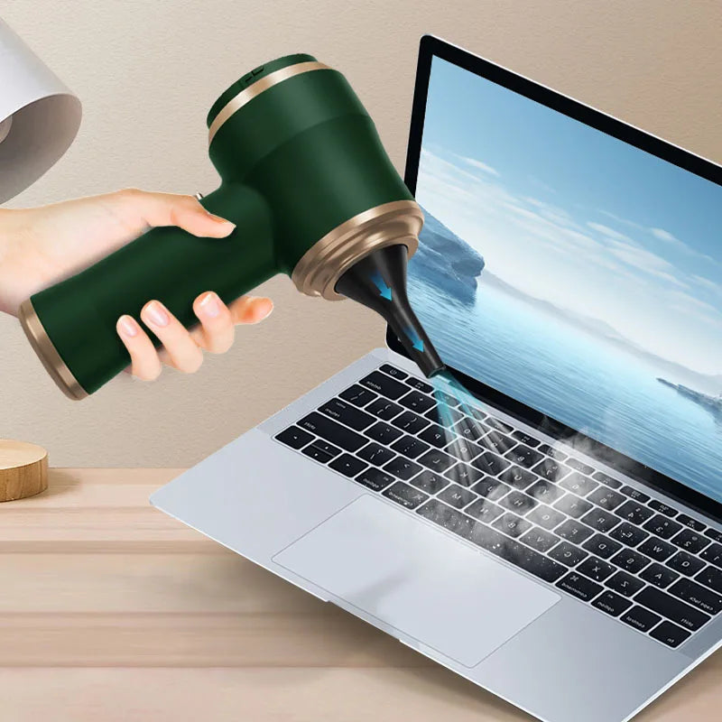 Portable Car Vacuum Cleaner with Long Battery Life - Powerful Handheld Auto Cleaner