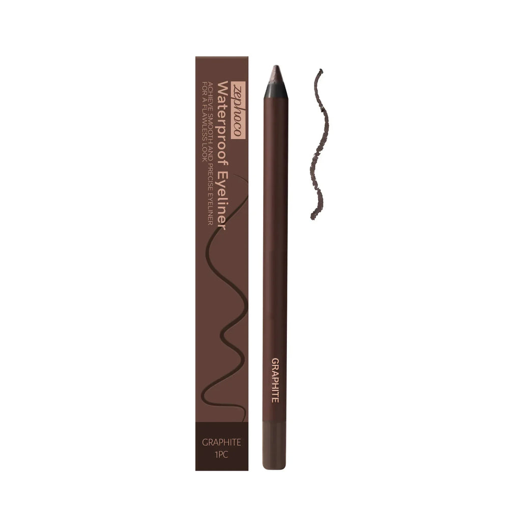 Waterproof Eyeliner Pencil - Smudge-proof, Long-lasting, Creamy Gel Formula, 1 Piece