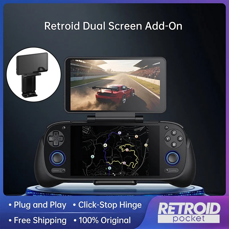 Retroid Dual Screen Add-on with 5.5-Inch OLED and Type-C for RP6, RP4Pro, RP MiniV2, RP5