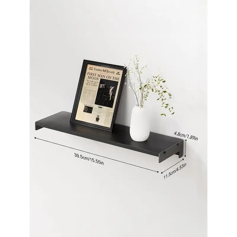 Set of 6 Rustic Wall Floating Shelves for Bathroom Kitchen Living Room