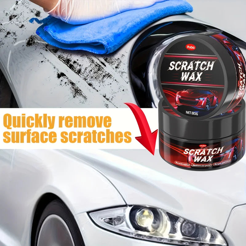 Car Scratch Repair Kit for Paint Touch-Up Polishing and Anti-Scratch Wax
