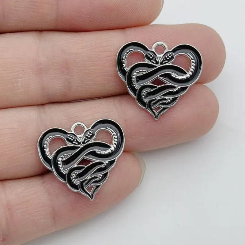 Halloween Dark Style Skull Pendant Jewelry Set for Couples - Alloy Accessories