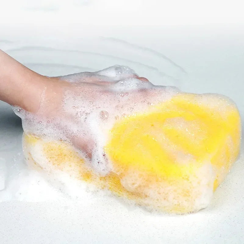 Large Car Wash Sponge for Waxing & Cleaning - High-Density Foam, Reusable