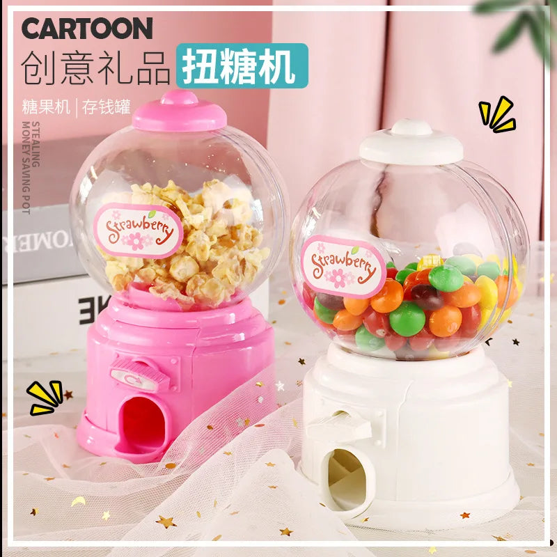 Plastic Candy Dispenser Toy Bank for Children Home Decor Gift