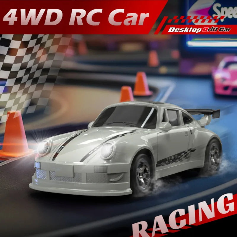 High-Speed RC Drift Car 1:64 Scale Mini Racing Toy for Boys - Multiple Colors