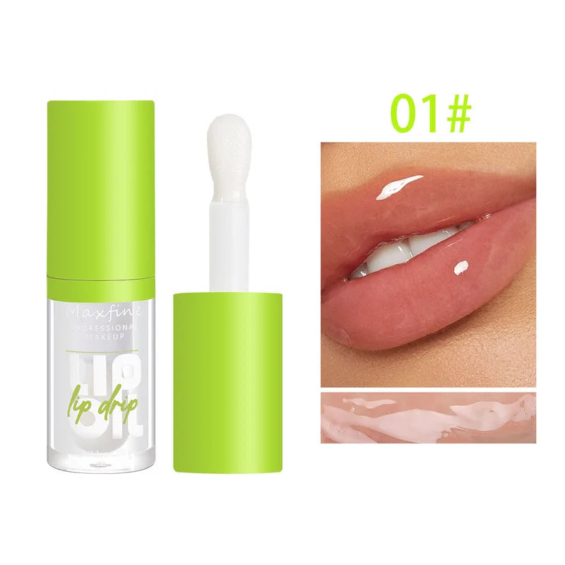 Waterproof Long-Lasting Lip Gloss with Moisturizing Non-Stick Formula - Multiple Colors