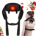 Ergonomic Neck Massager with Reversible Cloth Cover - Relaxation & Pain Relief