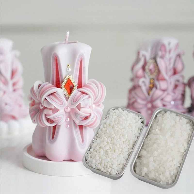 1KG Carved Scented Candle Wax Material for Handmade Candle Making