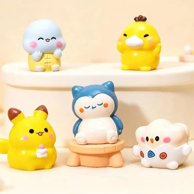Micro Landscape Doll Ornaments Set - Creative Resin DIY Craft Decorations
