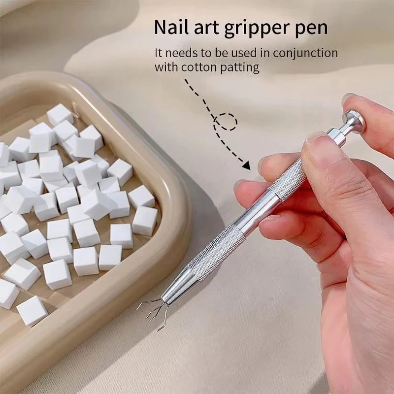 50Pcs Square Nail Art Sponge Set Gradient Gel Polish Nail Design Tools