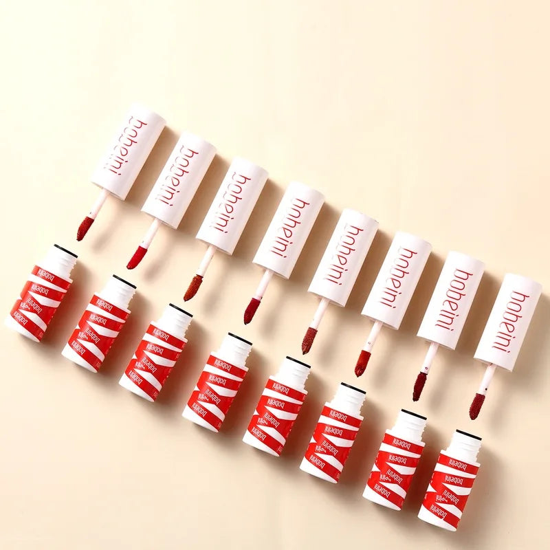 Matte Lip Glaze Dual-Purpose Lipstick & Blush - Long-Lasting, Affordable