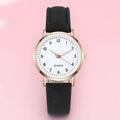 Women's Casual Luminous Quartz Watch with Leather Strap - Multiple Colors