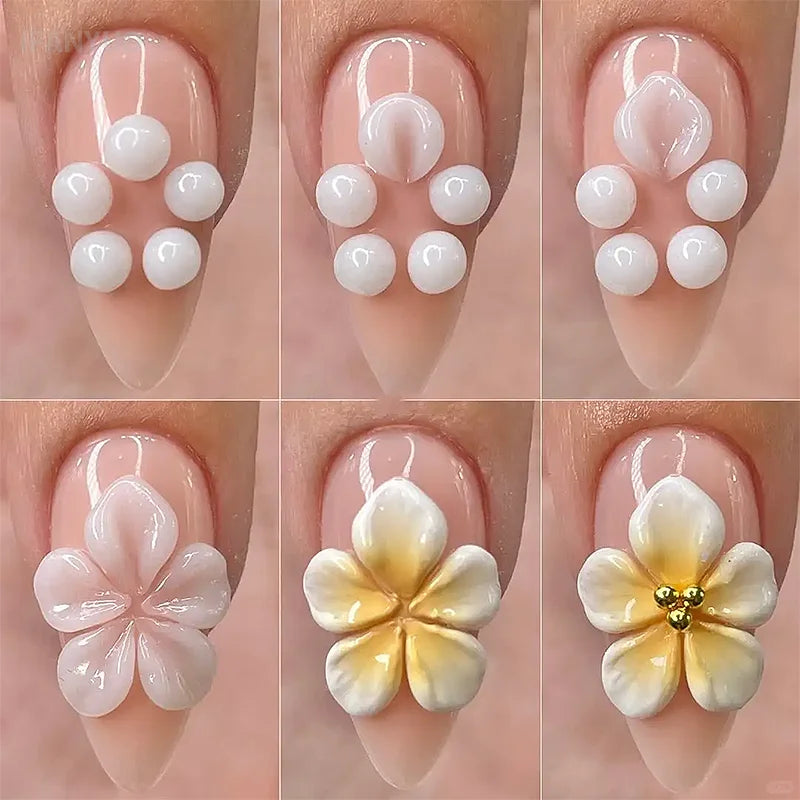 Nail Art Mold Gel UV Soft & Hard Gel for 3D Sculpting & Nail Decoration