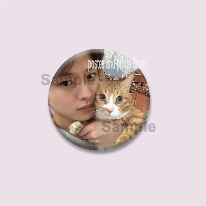 Kpop Boys Band Coin Brooch Pins for Clothes Backpack Wallet Accessories Fans Collectibles