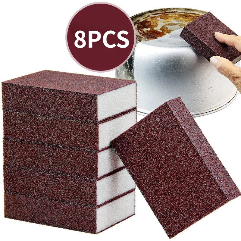 Magic Sponge Eraser Cleaning Brush for Rust and Grease Removal - Multi-Color