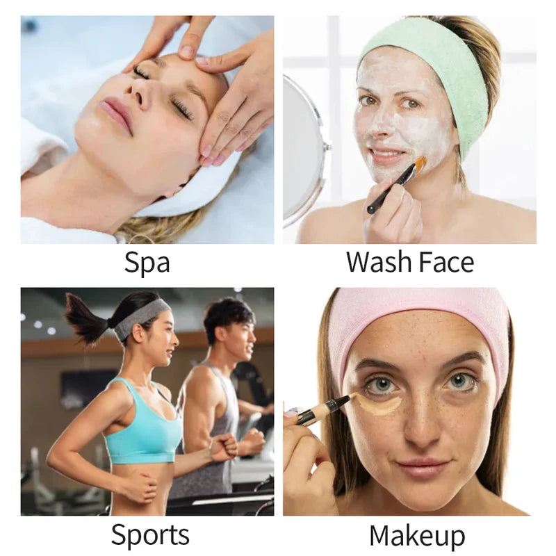 Eyelash Extension Headband Makeup Face Wash Spa Facial Accessory Adjustable