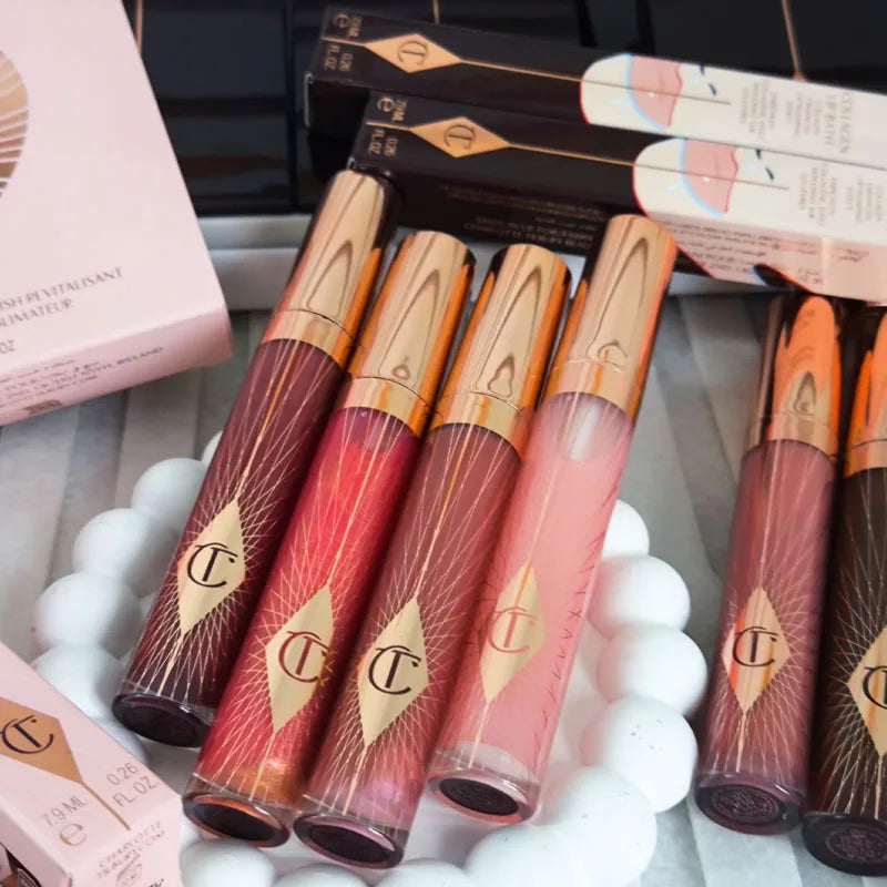 Lipstick & Lip Liner Set - 3PCS Natural Makeup with Brightening & Long-Lasting Finish