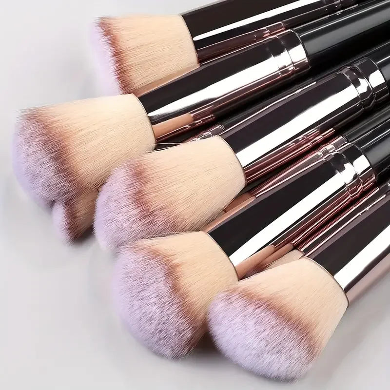 Professional Makeup Brushes Set with Soft Fluffy Eyeshadow Foundation Blush Kabuki Tools