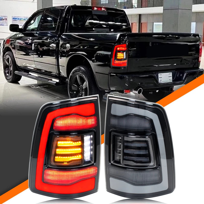 LED Tail Lights for Dodge Ram 1500 2500 3500 4th Gen Sequential Turn Signal