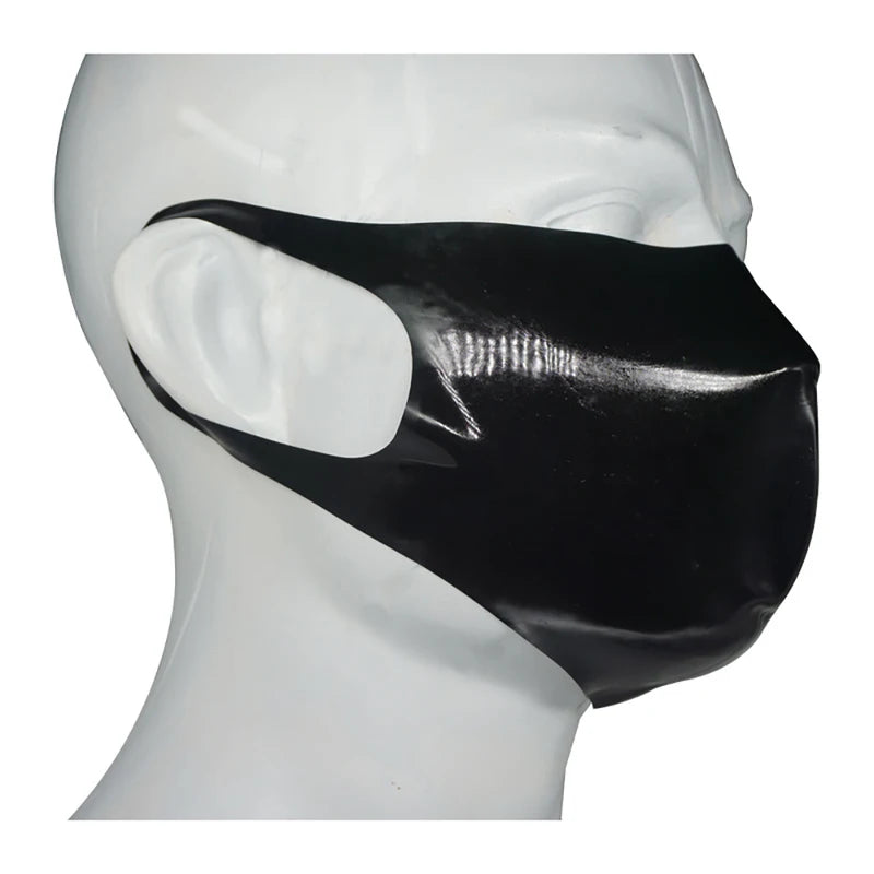 Natural Latex Face Mask Hood Costume Mask Rubber Party Wear Reusable Dust Mask