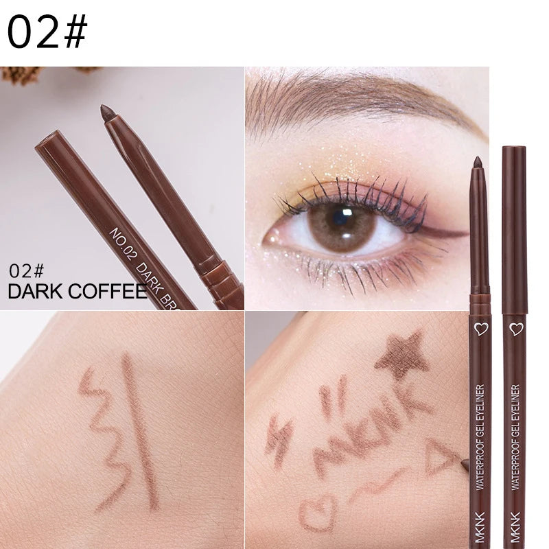Waterproof Eyeliner Pen - Long Lasting Quick-Dry Liquid & Gel Makeup
