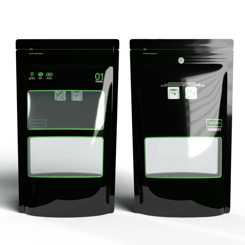 Resealable Humidity Control Bags for Terpene Preservation - Multiple Sizes