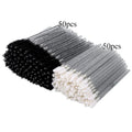Disposable Makeup Brush Kit with Crystal Mascara Wands and Lip Applicators – 100pcs