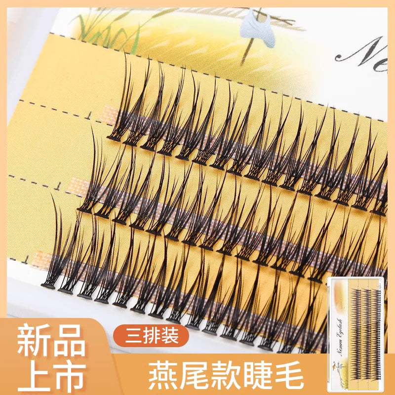 False Eyelashes 120 Pair Thick Curl Natural Mink Style Length Varieties