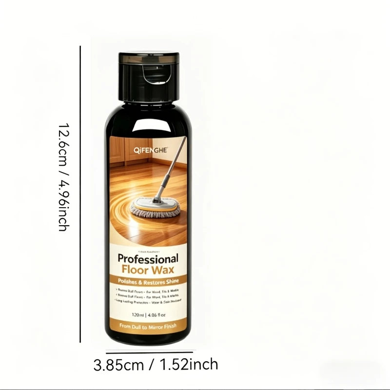Floor Polishing Wax for Mirror Shine & Scratch Removal - Tile & Marble Renovation