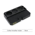 Coffee Tamping Station Stand for 51MM, 54MM & 58MM Portafilters - Barista Tool, Universal Fit