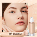 High Coverage Liquid Foundation with SPF30 Waterproof Face Makeup Base 30ml