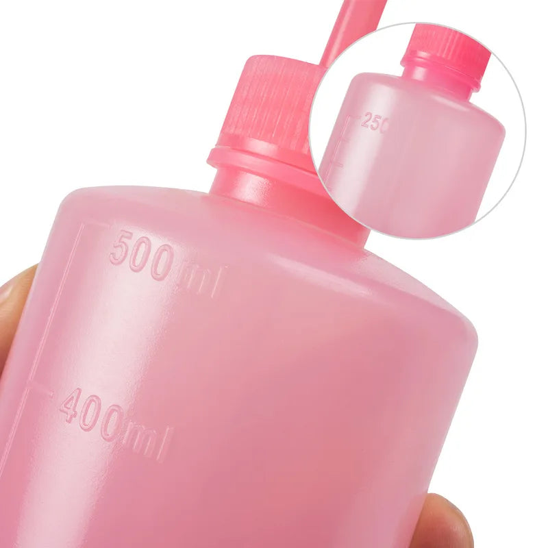 Tattoo Spray Bottle 250ml/500ml Plastic Safety Wash Squeeze Bottles for Labs and Tattooing