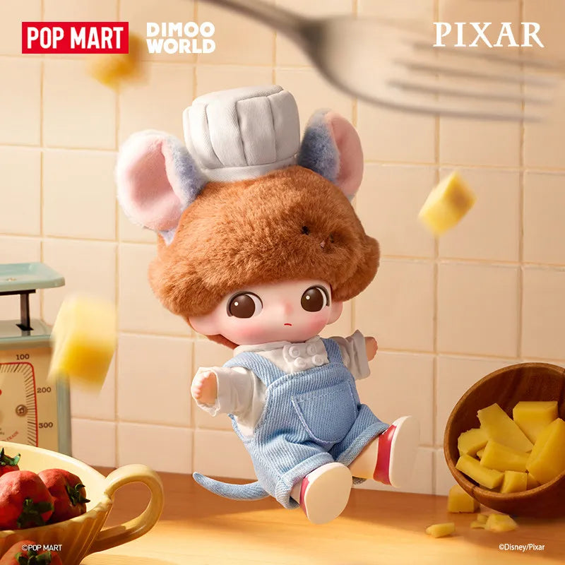 POP MART Dimoo World Pixar Vinyl Plush Pendant Mystery Box - Collectible Figurines & Home Decor