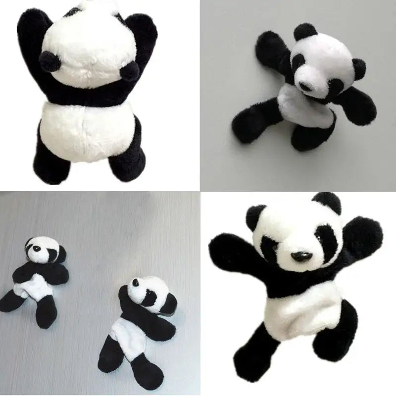 Cute Panda Refrigerator Magnet Plush Home Decor Souvenir
