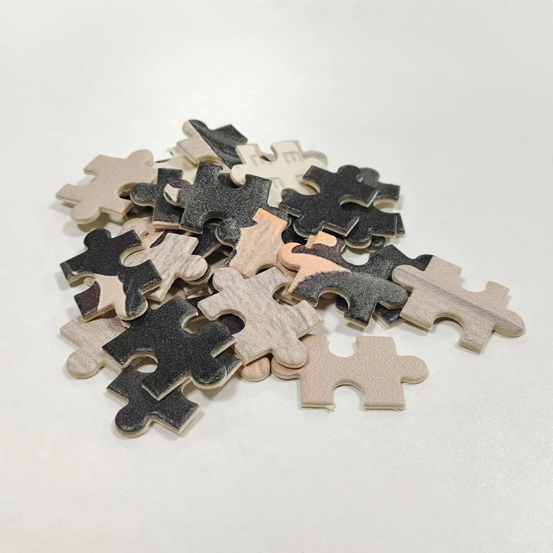 Custom Wooden Jigsaw Puzzles with Graduation Photo Frames - Personalized Gift Set