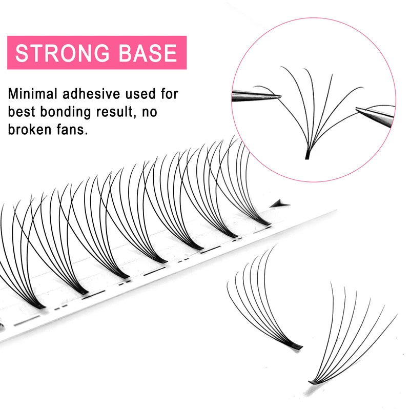 Eyelash Extension Premade Lash Fans - Russian Volume 3D/4D/5D/6D/8D/10D