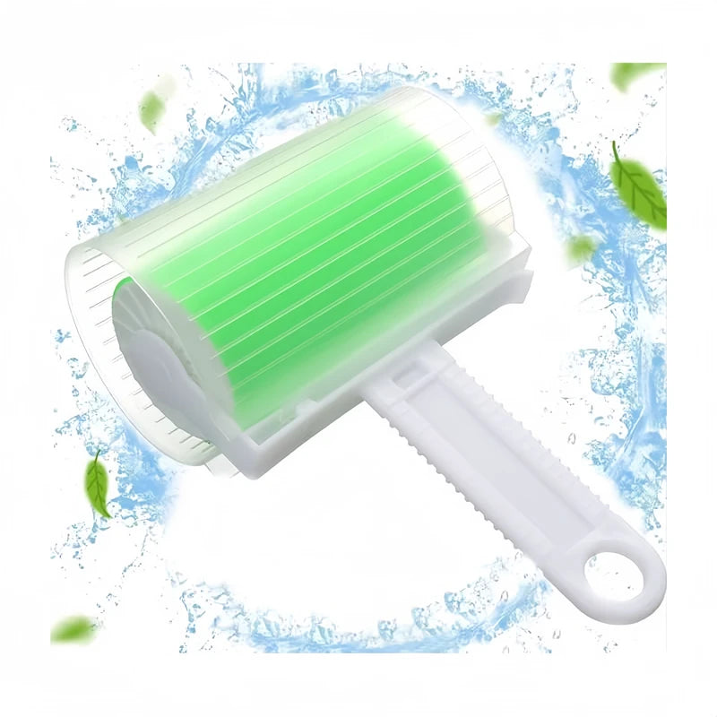Reusable Sticky Hair Roller for Pet Hair & Dust Removal, Portable Home Cleaner